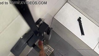 My skinny stepsister waited me in the shower and