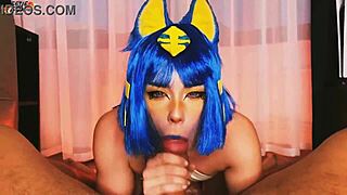 hey, watch this sweetie fox cosplay compilation