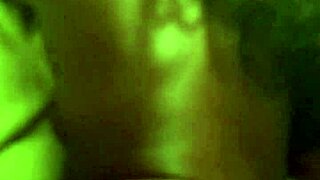 A detailed POV scene where an ebony side chick gets her pussy fucked intensely on the bed by a thick black cock.