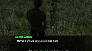 i'm playing with the green witch's anal toys and squirting everywhere