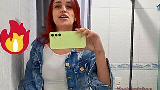 Married woman teases driver and fucks on street