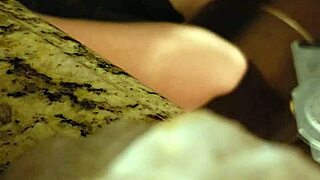 BBW Julie Jiggles blowjob cum swallow hidden cam.