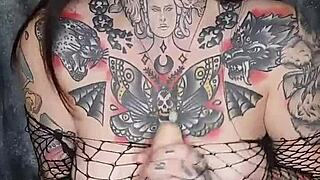 Goth Girlfriend Joi Riding Vibrator Dildo Until Intense Orgasm