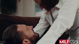 Horny big tit redhead milf fucks her husband's boss and sucks him good - sovereign syre quinton james