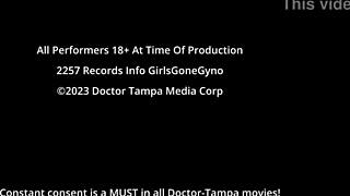 Doctor Tampa sounds Aria Nicole's urethra