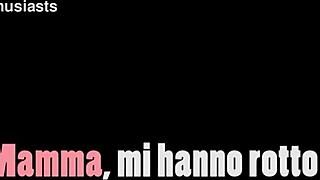 Mom, they broke my ass in the group orgy, it was amazing!