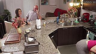 why does sex freak freya von doom visit stepdad and new wife?