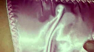 Satin Desire features amateur panties and pussy exploration