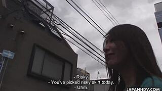 Tomomi Matsuda, the Japanese babe, got her pussy fingered uncensored.