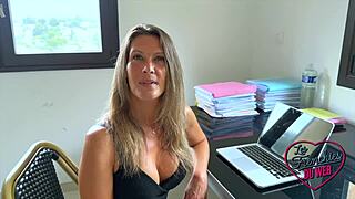 Milena loves big dicks!