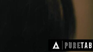 pure taboo petite lulu chu caught masturbating while peeking at dilf neighbor