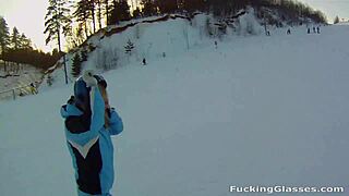 Snowboarder chick rosemary moyer loves cock