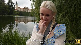 Hunt4k Cute Blonde Babe Daruma Rai Craving Huge Cock In Tight Pussy