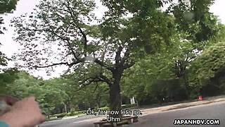 Tomomi Matsuda, the Japanese babe, got her pussy fingered uncensored.