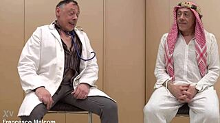 sheikh kazzar casting interview with huge cock anal and squirting