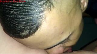 Savoring the juicy pussy of a voluptuous BBW Latina star