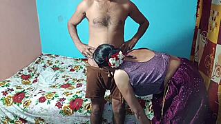 Desi village girl tries tight pussy first time at home 😍