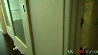 stepsis gets fingered and fucked by her shy stepbro in the bathroom, horny teen action