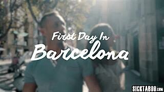 cassie del isla, that milf, exploring barcelona and her tight asshole in rough anal sex