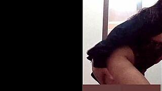 morena rabuda lounges in lingerie subtly