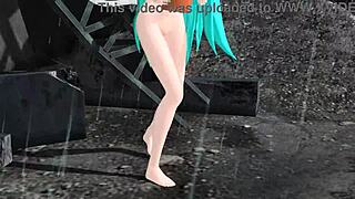 Hatsune Miku Nude Mod In Full Cat Costume