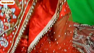 Indian couple's intense wedding night anal fucking in doggystyle