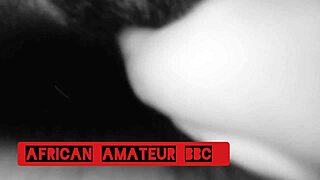 Ebony Couple Fucks Big Black Cock