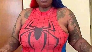 Spider Girl Shabrim Cosplay Con Stripc Until 28
