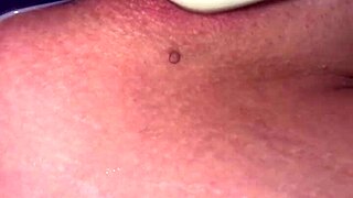 In this POV video a girl squirts all over her daddy during their intimate moment