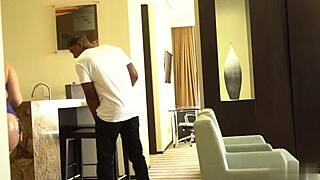 Is this MILF cheating with her husband's teammate? Her amazing body can't resist!