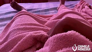 i love masturbating my wet brazilian pussy in the morning before college, fingering it so hard till orgasm