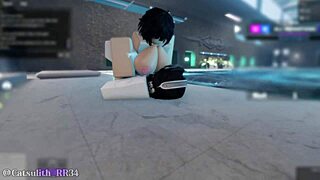 Alone In The Indoor Pool With A Shy Girl, It Turns Into Rough Sex With Follower 11