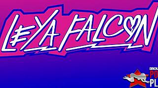 blonde leya falcon totally wrecks brunette daisy ducatis asshole in those costumes