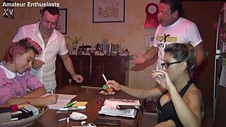 Mom, they broke my ass in the group orgy, it was amazing!