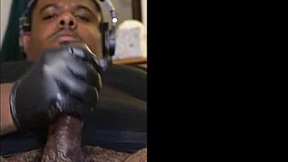 Gamer enjoys solo session in private