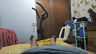 I Finger Myself Intensely Right After My Step-Brother Leaves the Room