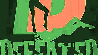 Blonde and brunette compete in round one