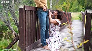 made me an offer theres no time to explain just fuck me in the forest with squirting and cum on tits