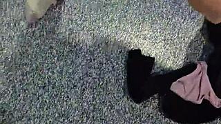 WIFE LOSES BEER PONG BET, STRIPS AND SUCKS DICK