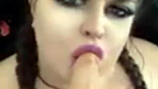 Kandy Kane Deepthroating Homemade