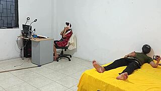 Step sister watches me masturbate right in front of her