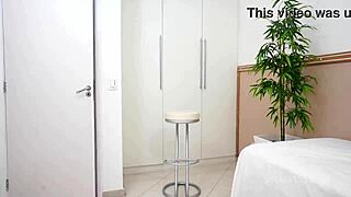 Brasiliansk ebony Rebeca Nubian tager den største anal pik 😍