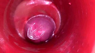 Camera Inside Pussy Powerfull Cum In Pussy Best Internal Asmr In 4k With Oiled Creampie And Machine