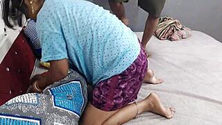 Romantic morning with my cute housewife