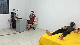 Step sister watches me masturbate right in front of her