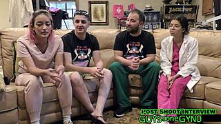 I had my dental checkup in Canada, and the doctor used gloves backstage behind the scenes