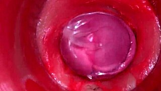 Camera Inside Pussy Powerfull Cum In Pussy Best Internal Asmr In 4k With Oiled Creampie And Machine