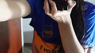 rica cogida antes de partido de futbol tetas y culo y gemidos ricos