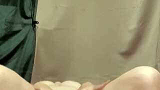 Female Slave Tests Vibrators Online in BDSM Bondage Session