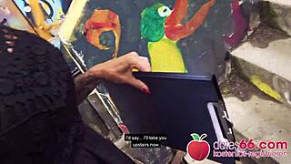 pov pickups: blonde milf gets weggefickt in öffentlichkeit on treppe by sophie logan